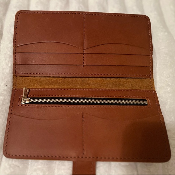 Portland Leather Brown Wallet - Picture 3 of 6
